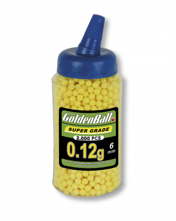 2000 Billes Airsoft 0.36 g vertes King Arms