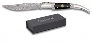 ARABE Nº1 DAMASCUS ratchet penknife.