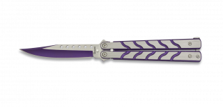 Couteau papillon balisong 22,8cm Rainbow - ALBAINOX - Couteaux