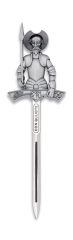 Mini Espada Don Quijote. Total: 17cm