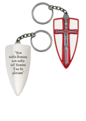 templar figure keychain