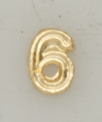 Numerical pin. 6. Golden