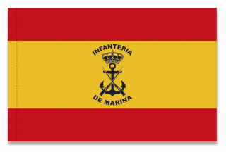 Drapeu espagnol INFANTERIE DE MARINE