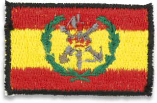 Parches de brazo Militares Bordados