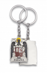 Spain Eagle silvery key-ring