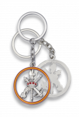 Plated-colour Spanish legion key-ring