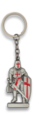 llavero figura templario