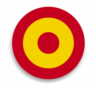 Wax drop sticker. Spain/Target. Medium