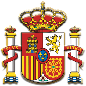 Spanish Shield pin. 2,2x2,2 cm