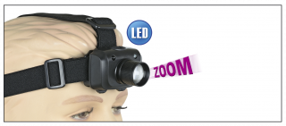 Headlamp ALBAINOX Zoom 3W. 3 Functions