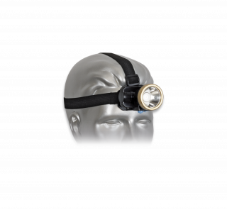 Luz Frontal Negra