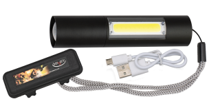 3 positions rechargeable handlamp/Zoom