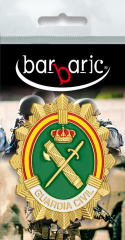 Nameplate. Guardia Civil. Vertical