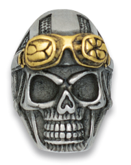 anillo Barbaric Skull REVENGE. T-22