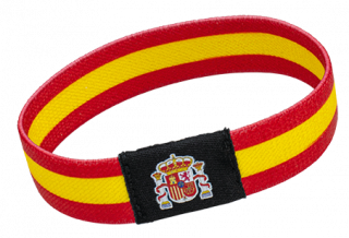 -ESPAÑA- polyester bracelet (6 pcs)