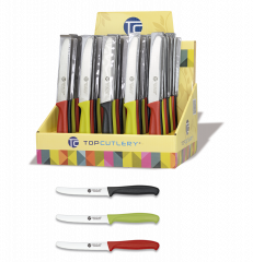 Display 48 pcs. Table knives. 11.5 cms