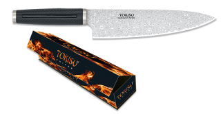 Cuchillo TOKISU hoja Damasco 21.5 cm