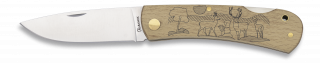 Wood Pocket Knife Albainox