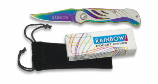 Couteau pliant Rainbow. Lame 6.4 cm