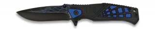 Pocket knife ALBAINOX black-blue 9 cm