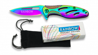 Rainbow penknife. Blade 5 cm