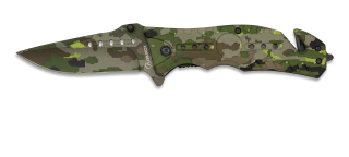 Pocket knife ALBAINOX green camo 8