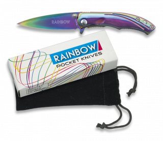 Couteau pliant Rainbow Albainox.Lame 5.6