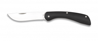 Albainox pocket knife. Black mikarta.