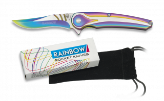 Couteau pliant FOS Rainbow. Lame 7.7 cm