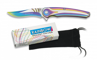 navaja Rainbow FOS. hoja: 7.7cm
