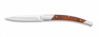 Albainox red wood pocket knife.