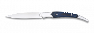 Albainox pocket knife. Blue wood. Bl 8.7