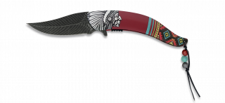 Albainox Indian pocket knife. Blade 9 cm