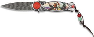 Albainox indian pocket knife. Blade 8.2
