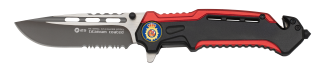 navaja seguridad K25 Roja / negra.