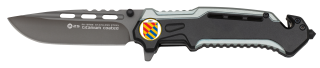 navaja seguridad K25 gris / negra. Con f