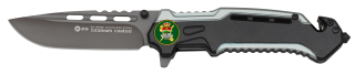 navaja seguridad K25 gris / negra. Con f