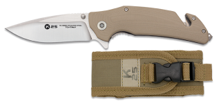 K25 folding knife. CNC/G10. Coyote