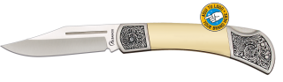 Albainox pocket knife decorated on both sides