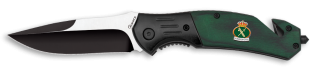 Navaja ALBAINOX stamina Verde Guardia Ci