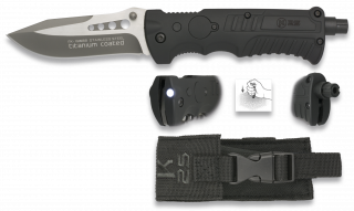 K25-Rubber tactical pocket knives K25