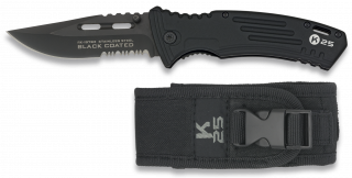 Tactical pocket knife  BLACK COATED