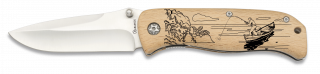 Wood Pocket Knife Albainox