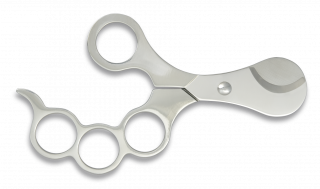 Albainox cigar cutter. Inox scissors