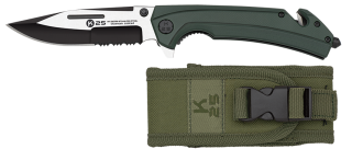 Navaja t&aacute;ctica K25 G10 verde.sierra.h. 9