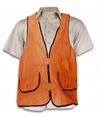 Gilet chasseur. Orange.Taille Unique