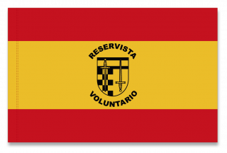 Drapeau ESPAGNE RESERVISTA VOLUNTARIO