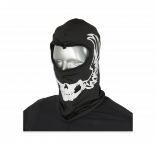 Balaclava BARBARIC. Black patterned