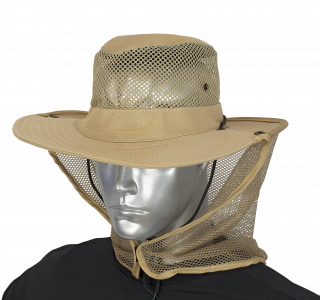 Sombrero con mosquitera