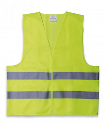 Barbaric yellow reflective vest. Size:XL